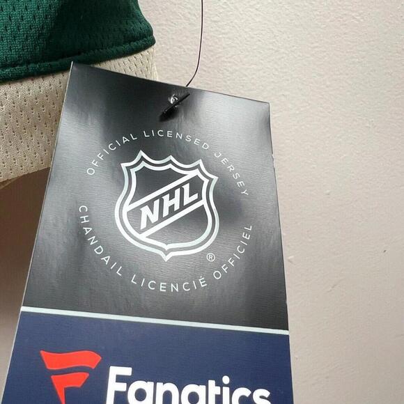 2023/24 Fanatics  Green Minnesota Wild Home Breakaway Jersey Men's Size L NWT - Picture 6 of 9